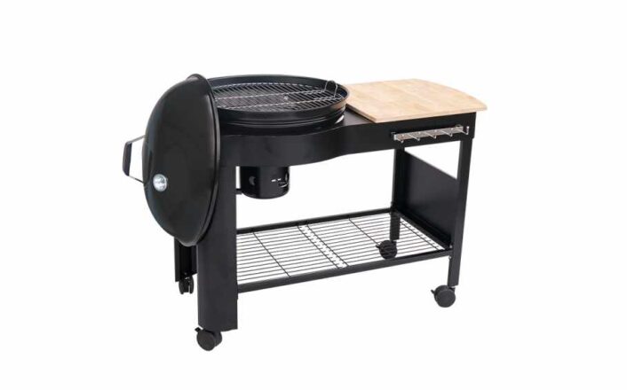 duży grill węglowy